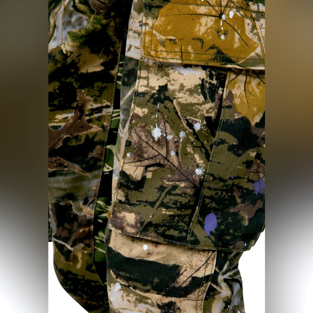 BOOTCUT CARGO PANTS
HUNTER CAMO